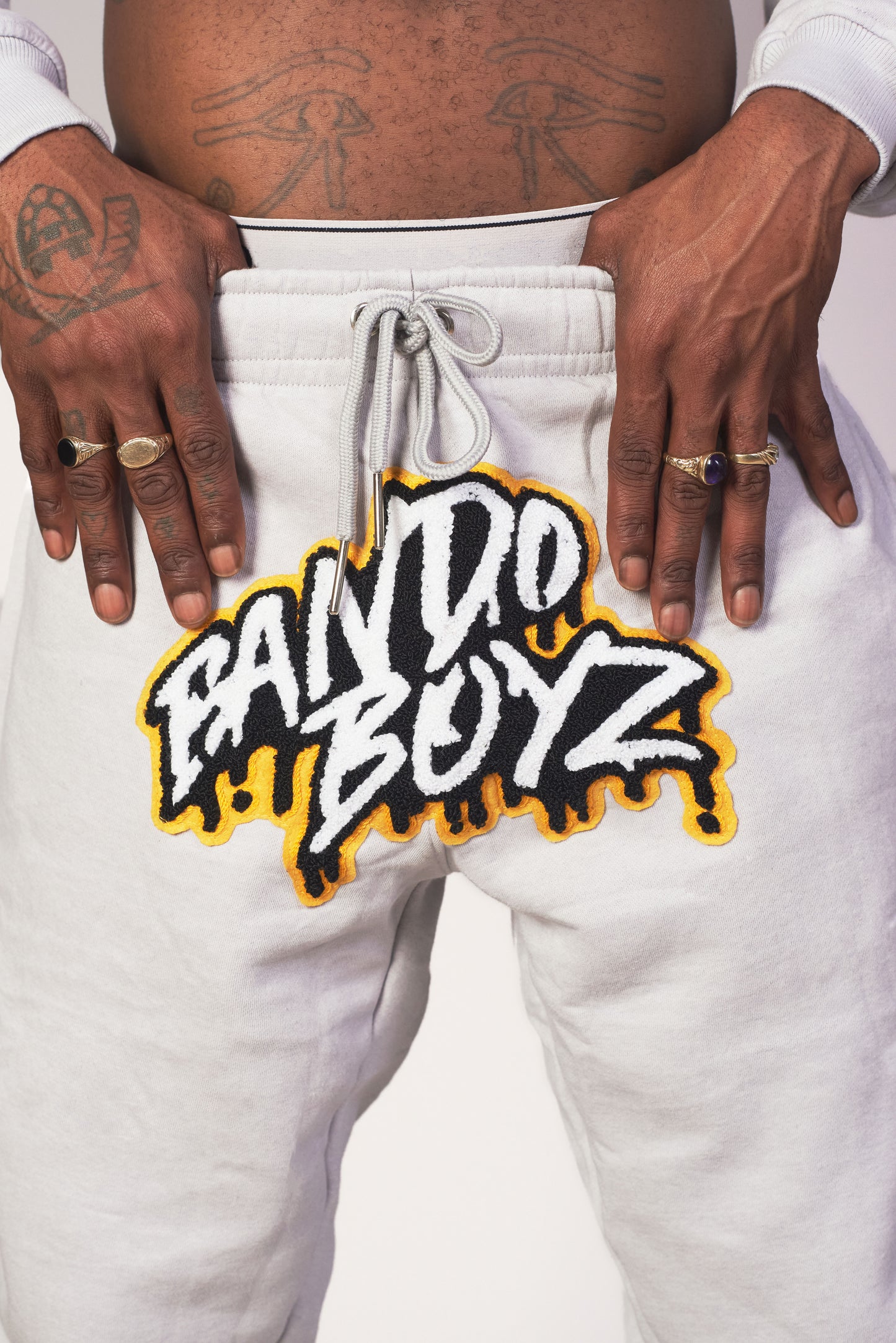 GORILLA YELLOW DRIP PANT
