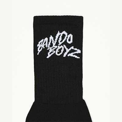 BANDO BOYZ BLACK SOCKS