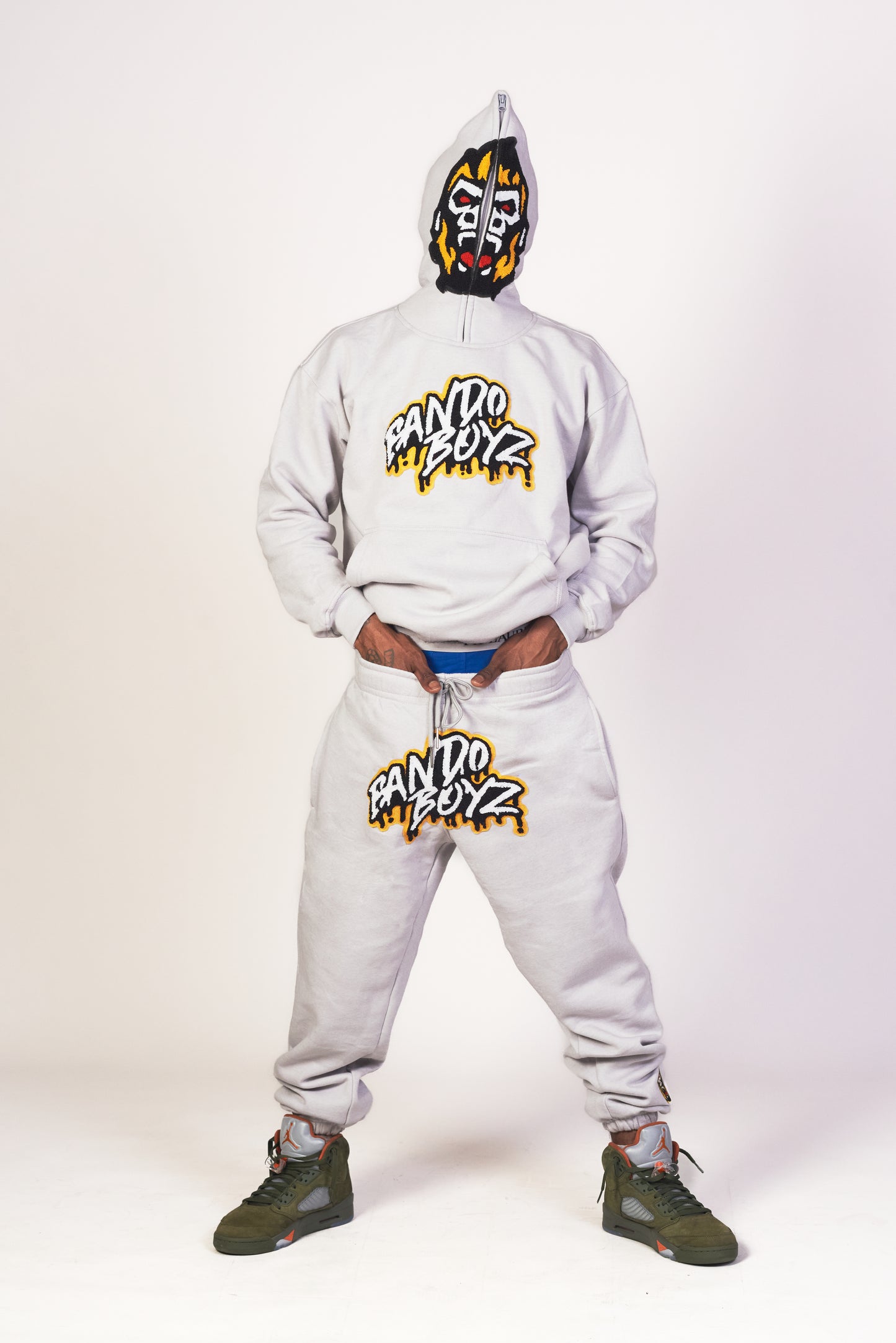 GORILLA YELLOW DRIP HOODIE