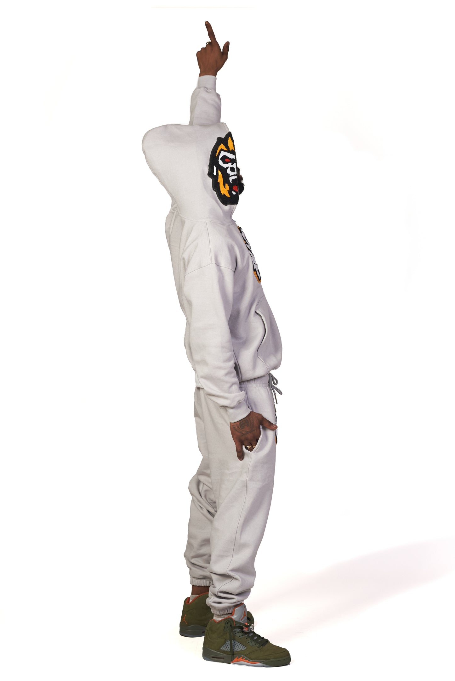 GORILLA YELLOW DRIP HOODIE