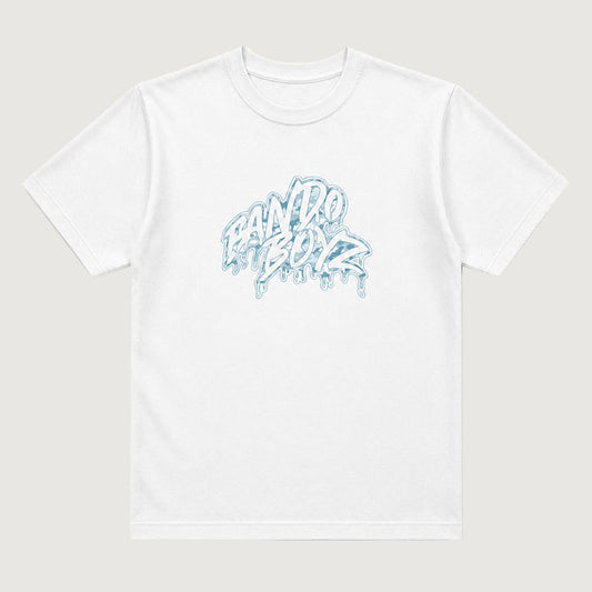 BLUE CAMOUFLAGE LOGO T-SHIRT