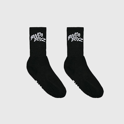 BANDO BOYZ BLACK SOCKS